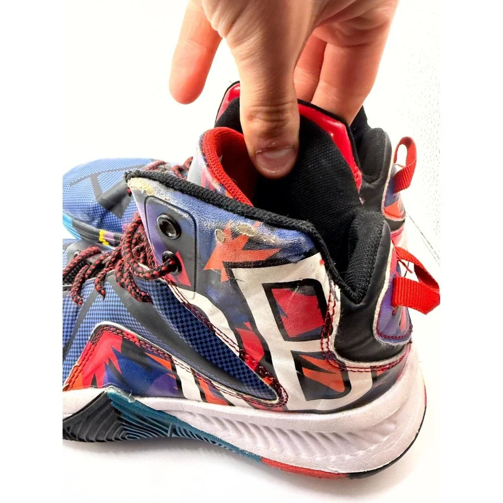 ASHION F15 Mens 37 Sneaker Blue Mesh High Top Lace Up Basketball Athletic‎ Shoes